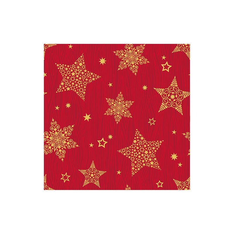 Servietten, 3-lagig 1/4-Falz 33 x 33 cm "Christmas Shine" - Bild 1