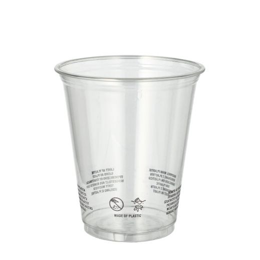 Plastikbecher R-PET, 0,3 l Ø 9,5 cm · 10,7 cm glasklar 1