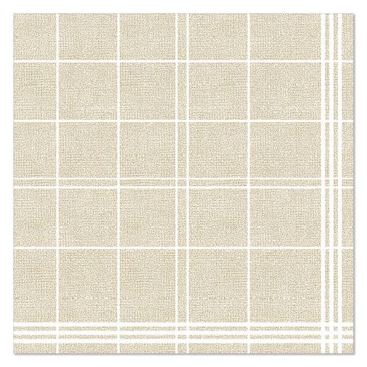 Servietten sand, "ROYAL Collection" 1/4-Falz 40 x 40 cm "Kitchen Craft" 1