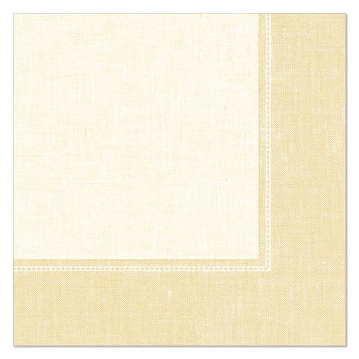 Servietten, creme, "ROYAL Collection", 1/4-Falz, 40 x 40 cm, "Linum" 1