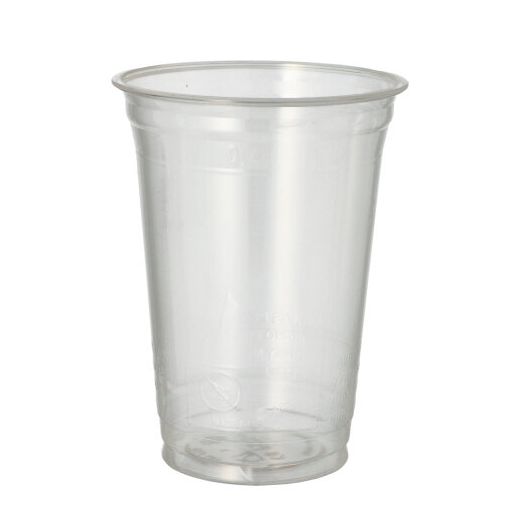 Trinkbecher PLA 0,4 l Ø 9,5 cm · 13,2 cm glasklar 1