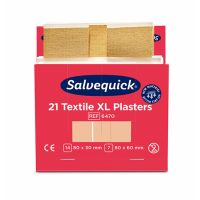 "Cederroth" Salvequick Textil Pflaster XL (21 Stück) braun, Nachfüllpack
