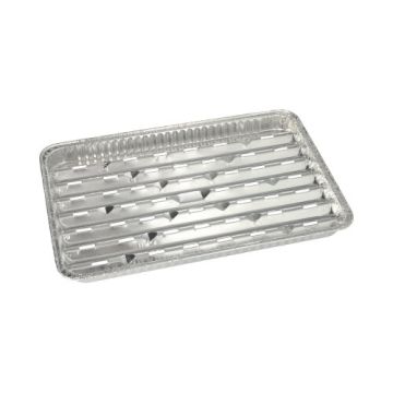 Grillschalen aus Alu eckig 23 x 34 cm