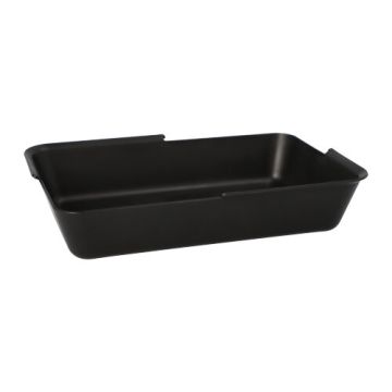 Mehrweg-Foodboxen eckig, 15,6 x 23,4 x 4,7 cm schwarz