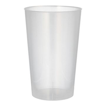 Mehrweg-Plastikbecher PP 0,5 l Ø 9,1 cm · 14 cm unzerbrechlich