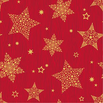 Servietten, 3-lagig 1/4-Falz 33 x 33 cm "Christmas Shine"