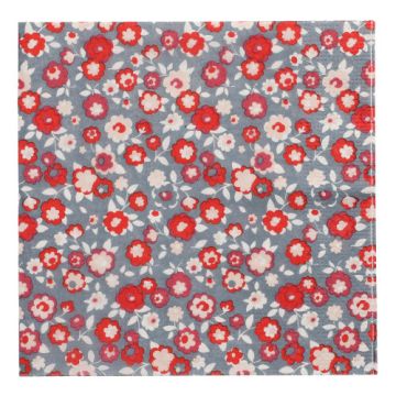 Servietten, 3-lagig 1/4-Falz 33 x 33 cm "Liberty Rouge"