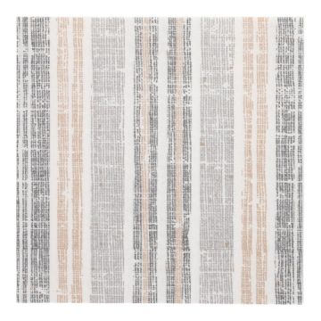 Servietten "ROYAL Collection" 1/4-Falz 40 x 40 cm grau "Stripes"