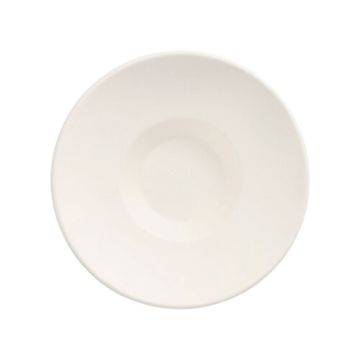 Zuckerrohrteller "pure" rund Ø 14,5 cm · 3,5 cm weiss "Cella"